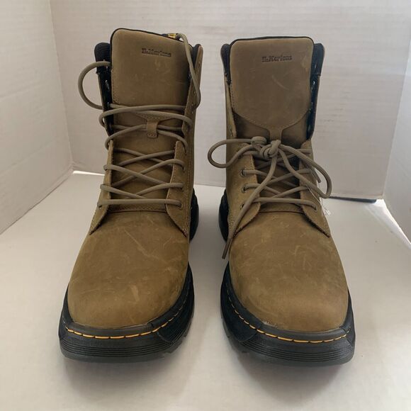 Dr. Martens Men's Size 13 CREWSON Nubuck Leather Suede Boots NJ004 - Picture 3 of 15